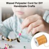 Unique Bargains Waxed Polyester Durable Flexible Beading Cord 1 Roll - 4 of 4