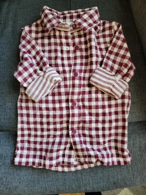 Toddler Cubs Flannel Shirt- Wrangler Red 3T