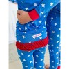 RuffleButts SoftSnooze Toddler Girls Ruffle Long Sleeve Pajama Set - 4 of 4