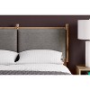 Full Aprilyn Panel Headboard Honey/Gray - Signature Design by Ashley: Reversible Cushion, Contemporary Style - 2 of 4
