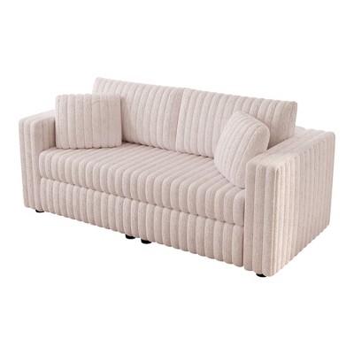 NicBex 75.6 Inch Modern 2-Seater Sofa with 2 Pillows for Living Room,Apartment,Office