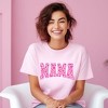 Simply Sage Market Mama Pink Hearts Short Sleeve Graphic Tee - 2 of 4