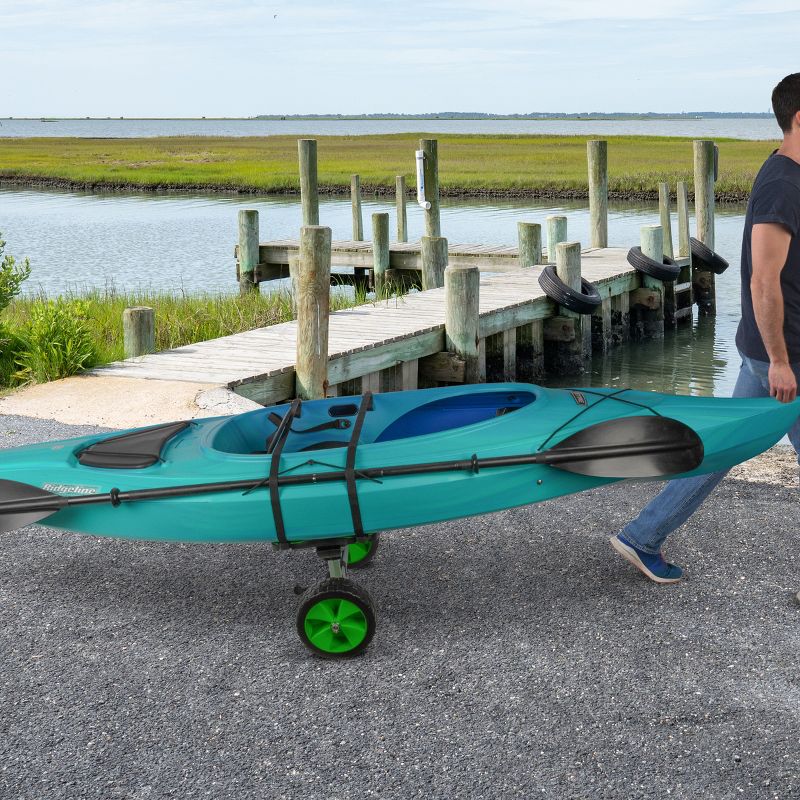 Kayak Cart with 220lb Capacity, Green, 2 of 7