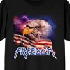 Americana Freedom Eagle Men's Black T-Shirt - 2 of 3