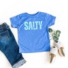 The Juniper Shop Salty Block Distressed Toddler Short Sleeve Tee - 2 of 4