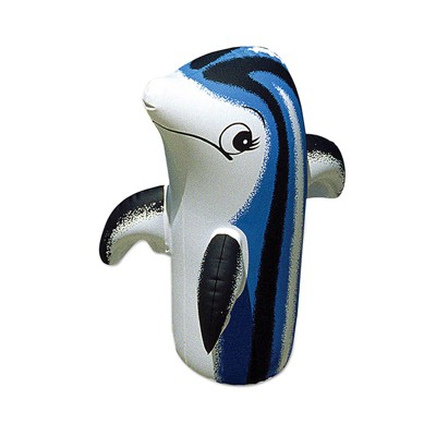 Swimline 18" Inflatable Dolphin Toy Pool and Spa Accessory - Blue/White