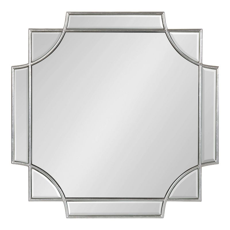 24&#34; x 24&#34; Minuette Decorative Framed Wall Mirror Silver - Kate &#38; Laurel All Things Decor, 2 of 7