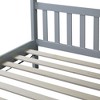 PAGED Twin Size House Shaped Bed Modern Wooden Bed Frame with Headboard and Footboard for Bedroom - 3 of 4