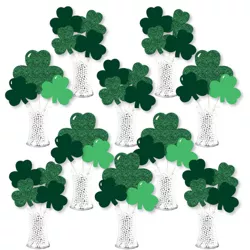 Big Dot of Happiness St. Patrick's Day - Saint Patty's Day Party Centerpiece Sticks - Showstopper Table Toppers - 35 Pieces