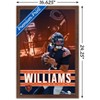 Trends International NFL Chicago Bears - Caleb Williams 24 Framed Wall Poster Prints - 3 of 4