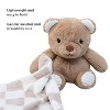 The Peanutshell Gift Set, Teddy Bear Plush Stuffed Animal Toy and Blanket for Boys and Girls - 4 of 4