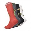 Mens Teenage Mutant Ninja Turtles Pizza Time 4-Pair Pack of Crew Socks - 2 of 3