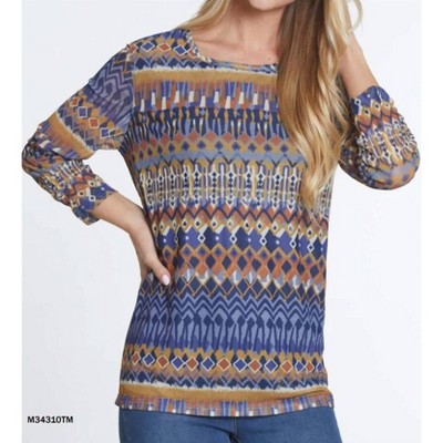 Women's Scoop Neck 3/4 Sleeve Top - Multiples