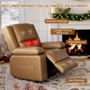 Jojoka Power Lift Recliner Chair Sofa for Elderly with Massage and Heat, USB Port, Side Pocket, 3-Position Adjustable - 3 of 4
