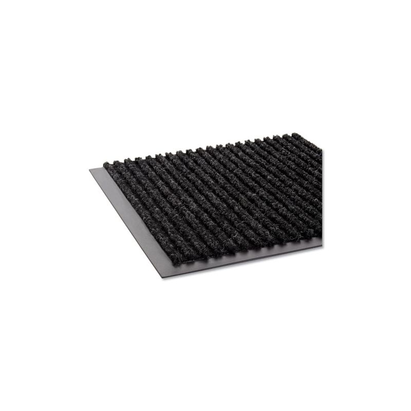 Crown Needle-Rib Wiper/Scraper Mat, Polypropylene, 36 x 48, Charcoal, 2 of 4