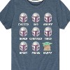 Boys' - The Mandalorian - Mandalorian Moods Short Sleeve Graphic T-Shirt - 2 of 4