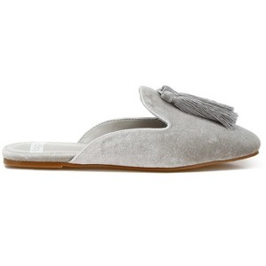Cardinal Tassel Detail Velvet Women Mules - 1 of 4