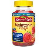 Nature Made Melatonin 100% Drug Free Sleep Aid for Adults 2.5mg Gummies