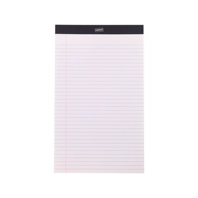 Staples Notepads 8.5" x 14" Wide White 50 Sh/Pad 12 Pads/PK (51297/26786) TR57342/26786