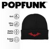 Batman Red Logo Knit Beanie for Men and Women, Black - 2 of 4