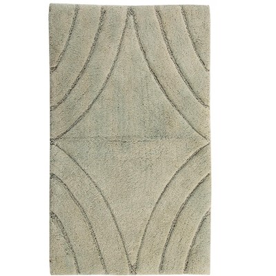 Knightsbridge Diamond 220 GSF Non Skid Back Bath Rug 21" x 34"
