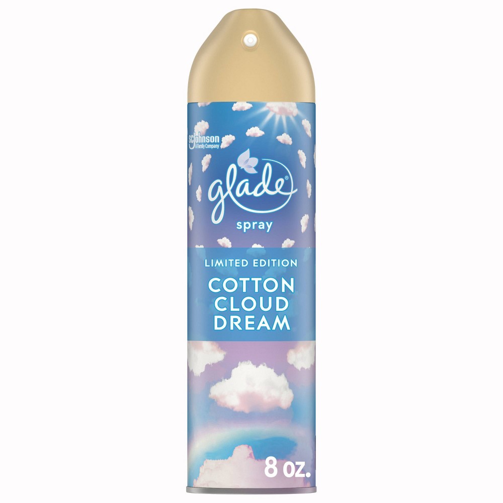 Glade Aerosol Room Spray Air Freshener - Cotton Cloud Dream - 8oz