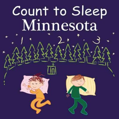 Count to Sleep Minnesota - by  Adam Gamble & Mark Jasper (Board Book)