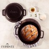 Cuisinel Cast Iron Double Dutch Oven - 5-Qt Pre-Seasoned 2-in-1 Multi-Cooker, Deep Pot & 10" Skillet Lid, Perfect for BBQ, Grill, Stove, Induction Use - 4 of 4