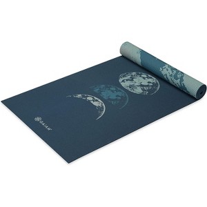 Extra Thick 6mm Yoga Mat, Reversible Non-Slip Print Exercise Mat for All Yoga Types, Pilate - 1 of 4