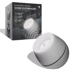 Sharper Image Sound Soother Wind White Noise with LED