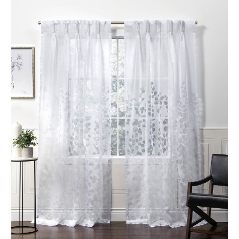 sheer window panels amazon