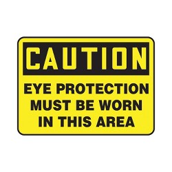 Adhesive Vinyl MADM304VS Accuform Signs Accuform Warning No Trespassing Safety Sign 10 x 14 Inches