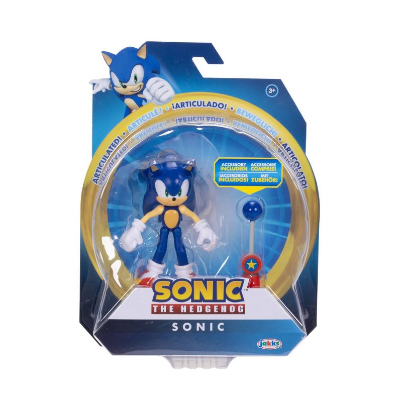 Sonic with Blue Checkpoint Action Figure, 3 of 8
