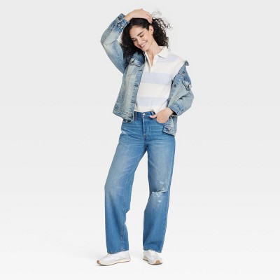 Women's Mid-Rise 90's Baggy Jeans - Universal Thread' - image 5