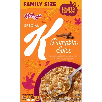 Kellogg's Special K Pumpkin Spice Breakfast Cereal - 16.7oz
