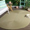 Braided BRA260 Hand Woven UV Resistant, Stain Resistant, Non-Shedding Machine Washable Indoor Rugs - Safavieh - 2 of 4