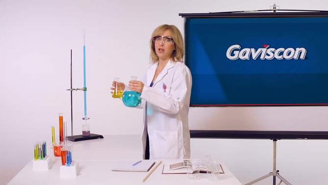 Gaviscon Extra Strength Antacid Liquid - Cool mint 12oz, 2 of 9, play video