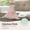 Bearington Lil' Ballerina Brunette 16.5 Inch Doll - Stuffed Plush Baby Doll for Girls - 2 of 4