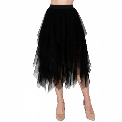 Women's Layered Skirt - Origami