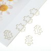 Unique Bargains Decorative Planner Clips Bookmarks for Supplies Wedding Decoration Gifts 10 Pcs - 3 of 4