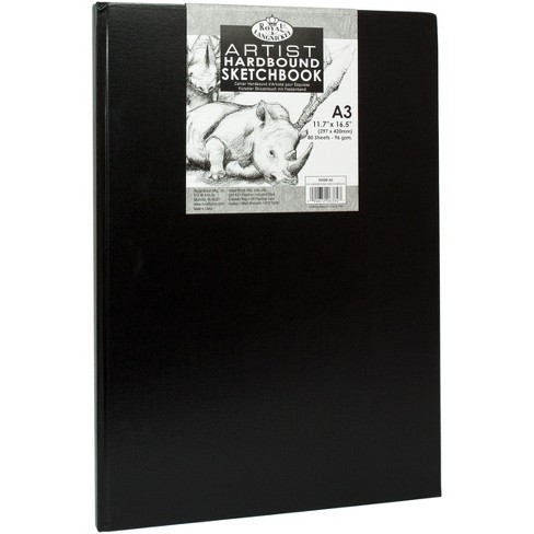 Essentials(tm) Canvas Cover Sketchbook 11.6x16.5 : Target