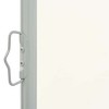 vidaXL Patio Retractable Side Awning 39.4"x118.1" Cream - 4 of 4