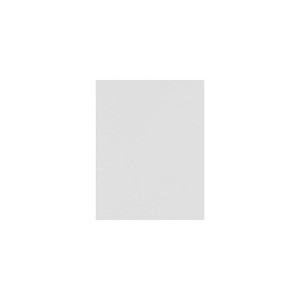 LUX 8 1/2 x 11 Cardstock 50/Pack Gray - 100% Cotton (81211-C-SG-50) - 1 of 2