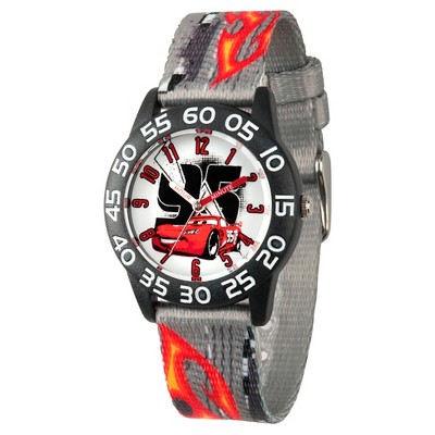 Boys' Disney Cars Lightning McQueen Watches Gray