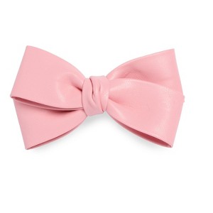Shiraleah Faux Leather Bow Clip - 1 of 4