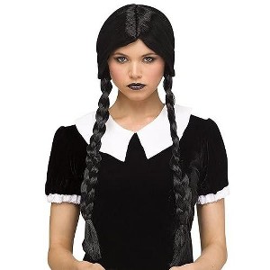 Fun World Women’s Black Braids Costume Wig Accessory - 1 of 1