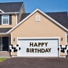 Big Dot of Happiness Adult Happy Birthday - Gold - Large Birthday Party Decorations - Happy Birthday - Outdoor Letter Banner - image 2 of 4