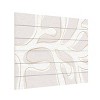 Trademark Fine Art Uplusmestudio Abstract Twig White and Gold Wood Slat Art - 2 of 4
