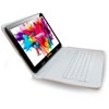 LINSAY 10.1"Octa Core 128GB Storage Android 14 Tablet with White Crocodile Style Keyboard - 2 of 4