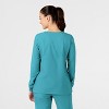 Wink W123 Women's Crew Neck Warm Up Jacket - 2 of 4
